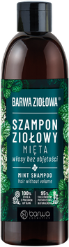 Szampon dla objętości włosów Barwa Cosmetics Mięta 250 ml (5902305004781)