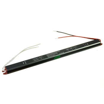 Блок живлення герметичний AVT SLIM 60W вузький 12V 5А IP67