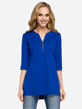 Блузка жіноча Made Of Emotion M278 S Синя (5902041171600)