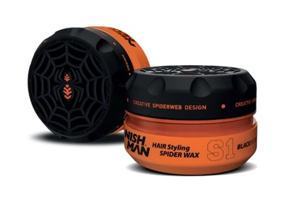 Воск паутинка для укладки волос NISHMAN SPIDER WAX S1 (BLACK WIDOW) 150 мл