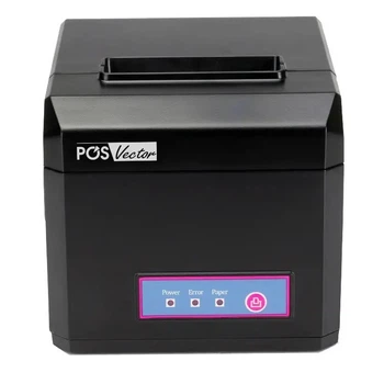 Принтер чеков POS Sector E801 Универсальный чековый принтер pos ширина 80 мм (USB+RS232+Ethernet)