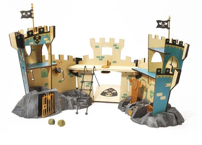 Zestaw do zabawy Djeco Arty Toys Knights Castle On Ze Rock (3070900067370)