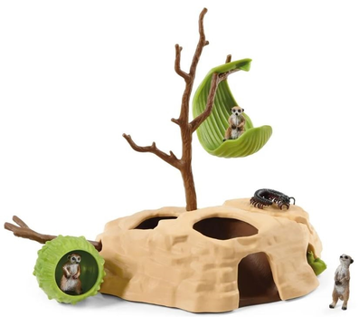 Ігровий набір Schleich Wild Life Meerkat Hangout (42530) (4059433426273)