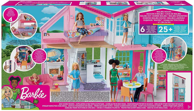 Ігровий набір Кукла Barbie Malibu House з аксесуарами (887961690774)