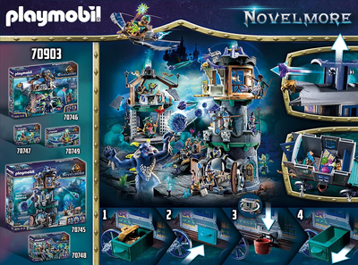 Zestaw do zabawy Playmobil Novelmore Violet Vale Wóz kupiecki (4008789709035)