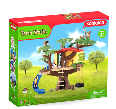 Ігровий набір Schleich Farm World Будиночок на дереві (4059433572680)
