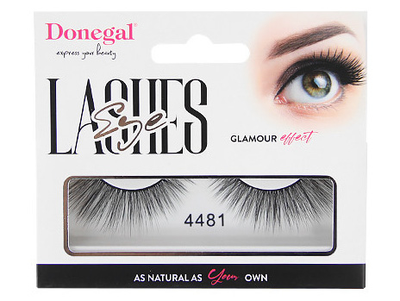 Накладні вії Donegal Eye Lashes Glamour Effect на смужці (5907549244818)