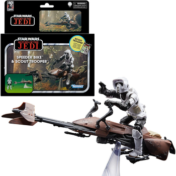 Zestaw do zabawy Hasbro Star Wars The Vintage Collection Speeder Bike Vehicle 9.5 cm (5010994199333)