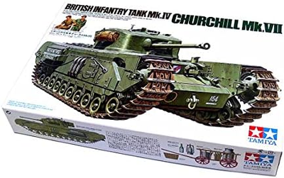 Model do sklejania Tamiya British Churchill Mk.VII Infantry 1:35 (4950344995622)