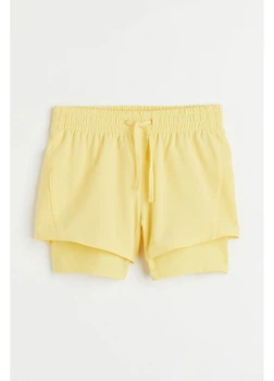 Шорты спорт H&M 98/104 Желтый 1038424_08