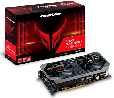 Відеокарта Radeon RX 6650 XT, PowerColor, Red Devil, 8Gb GDDR6 (AXRX 6650 XT 8GBD6-3DHE/OC) (251762)