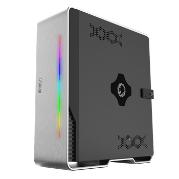 Корпус GameMax Violin Silver, 180W, Mini-ITX, 197х80х235 мм, 5.9кг