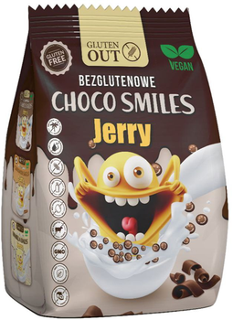 Сухий сніданок EkoWital Jerry Choco Smiles з какао 375 г (5904954645414)