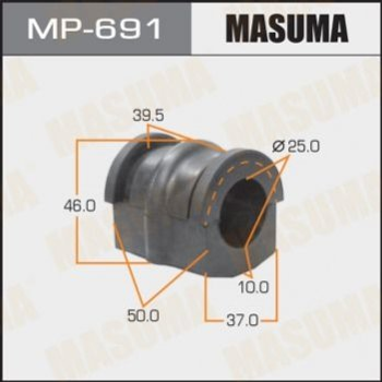 Втулки стабілізатора MASUMA MP691 Nissan X-Trail 54613CG006, 546138H318