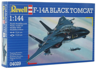 Збірна модель-копія Revell F-14A Black Tomcat 49 шт (4009803640297)