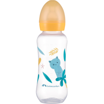 Пляшечка для годування Bebe Confort PP із силіконовою, 240 мл, 0-12 міс (Little Buddies) (3102202080)