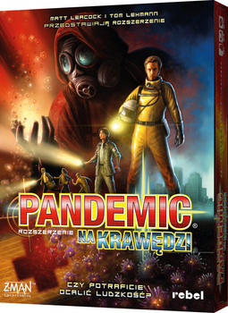 Dodatek do gry planszowej Rebel Pandemic: Na krawędzi (nowa edycja) (5902650616233)
