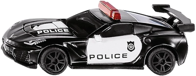 Samochód Siku Chevrolet Corvette ZR1 Police 1:87 (4006874015450)