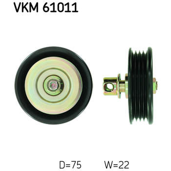 Ролик натяжителя ремня SKF VKM 61011