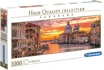 Puzzle Clementoni Panorama The Grand Canal Venice 1000 elementów (8005125394265)