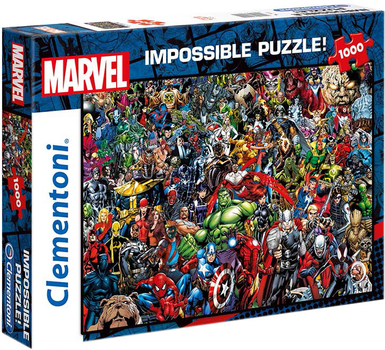 Пазл Clementoni Comapact Puzzle Marvel 1000 елементів (8005125397099)