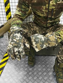 Тактичні рукавички Tactical Gloves Піксель L