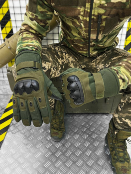 Тактичні рукавички зимові Tactical Gloves Olive M