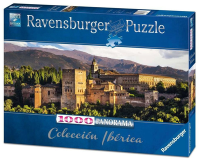 Puzzle Ravensburger Panorama Alhambra Granada 1000 elementów (4005556150731)