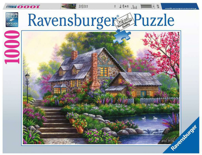 Пазл Ravensburger Романтичний котедж у сільській місцевості 1000 елементів (4005556151844)