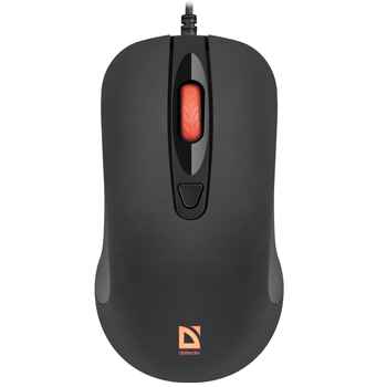 Мышь компьютерная проводная с подсветкой DEFENDER ULTRA CLASSIC MB-280 USB Черный