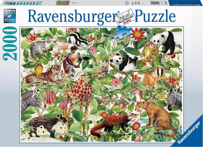 Puzzle Ravensburger Dżungla 2000 elementów (4005556168248)