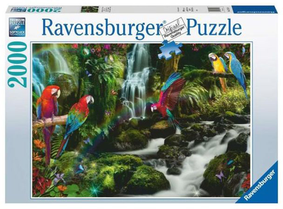 Puzzle Ravensburger Papugi w dżungli 2000 elementów (4005556171118)