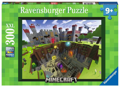 Puzzle Ravensburger Minecraft 300 elementów (4005556133345)
