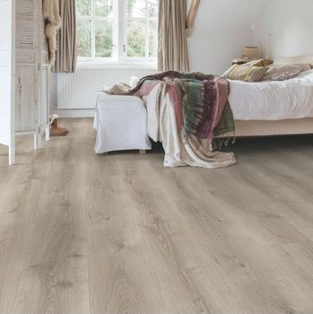 Ламінат Quick Step Majestic MJ3552 Дуб пустеля сірий брошурований