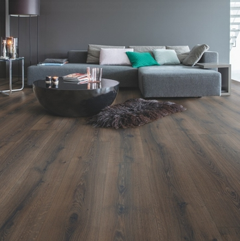Ламінат Quick Step Majestic MJ3553 Дуб пустелі темно-коричневий брошований