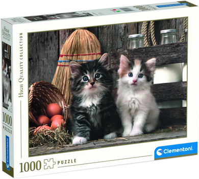 Puzzle Clementoni Lovely Kittens 1000 elementów (8005125393404)
