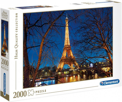 Puzzle Clementoni Paryż 2000 elementów (8005125325542)