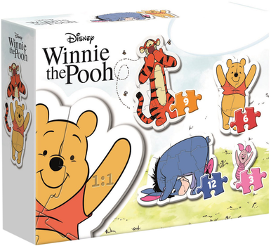 Puzzle Clementoni Moje Pierwsze Puzzle Winnie The Pooh 30 elementów (8005125208203)