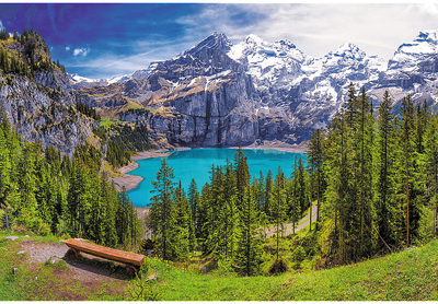 Пазл Trefl Озеро Оешинен Альпи 1500 елементів (5900511261660)