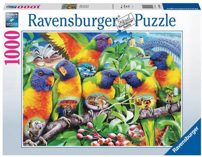 Puzzle Ravensburger Kraina Lorikeet 1000 elementów (4005556168156)