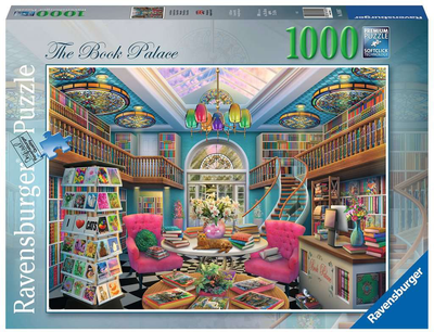 Puzzle Ravensburger Pałac Książek 1000 elementów (4005556169597)