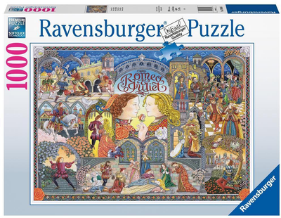 Puzzle Ravensburger Romeo i Julia 1000 elementów (4005556168088)