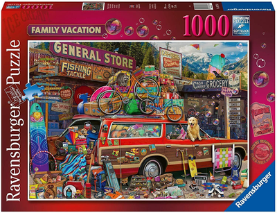 Puzzle Ravensburger Rodzinne wakacje 1000 elementów (4005556167760)