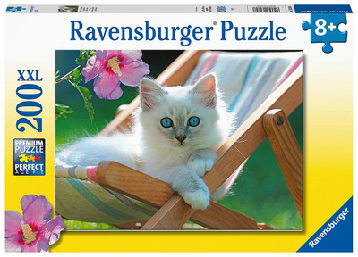 Puzzle Ravensburger dla dzieci Zdjęcie kota 200 elementów (4005556132898)