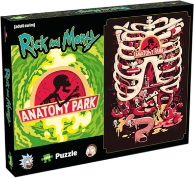 Puzzle Winning Moves Rick And Morty Anatomy 1000 elementów (5036905044820)