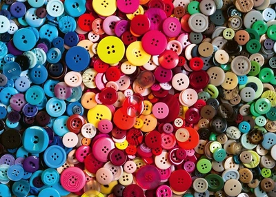 Puzzle Ravensburger Challange Kolorowe guziki 1000 elementów (4005556165636)