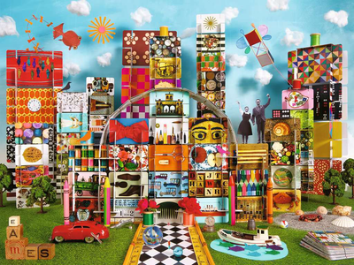 Puzzle Ravensburger Dom z fantazją 1500 elementów (4005556171910)