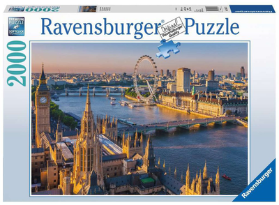 Puzzle Ravensburger Nastrojowy Londyn 2000 elementów (4005556166275)