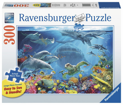 Пазл Ravensburger Великий формат Підводне життя 300 елементів (4005556168293)