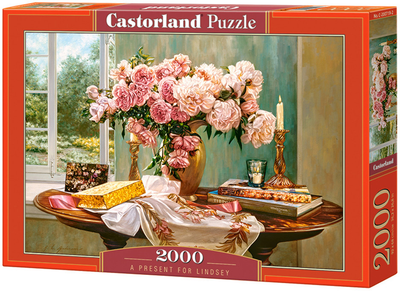 Puzzle Castor Prezent dla Lindsey 2000 elementów (5904438200719)